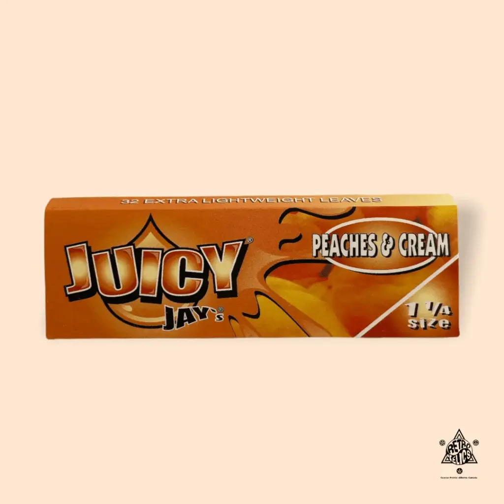 Juicy Jay's 1¼" -Peaches & Cream