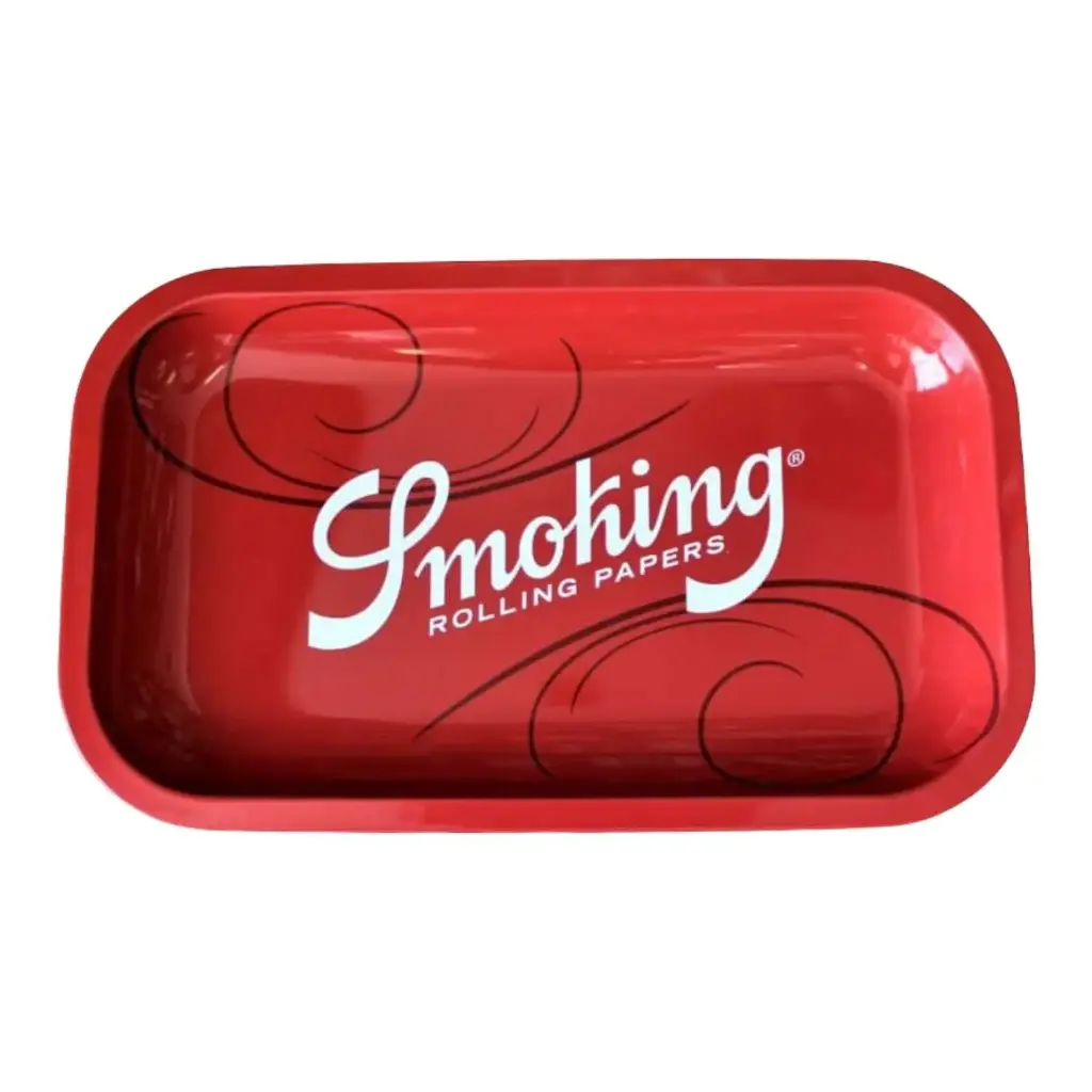 Smoking Red Medium Rolling Tray