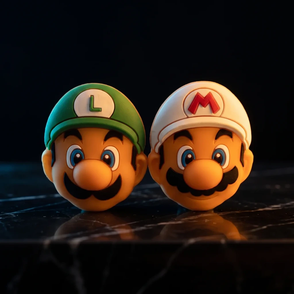 Silicone Mario & Luigi Pipe