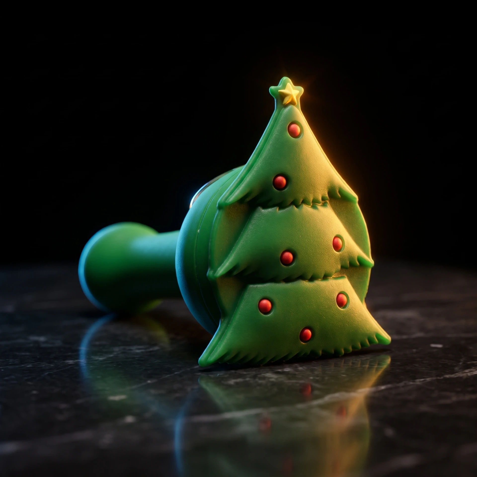 Silicone Christmas Tree Pipe
