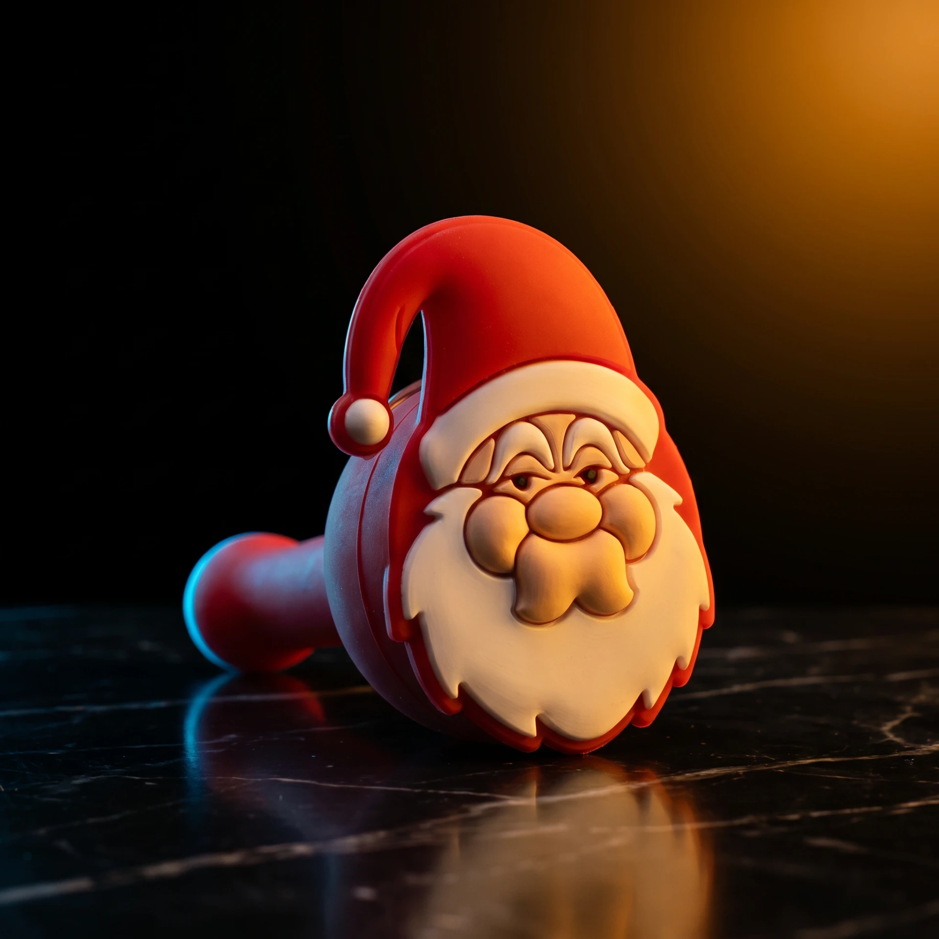 Silicone Santa Pipe