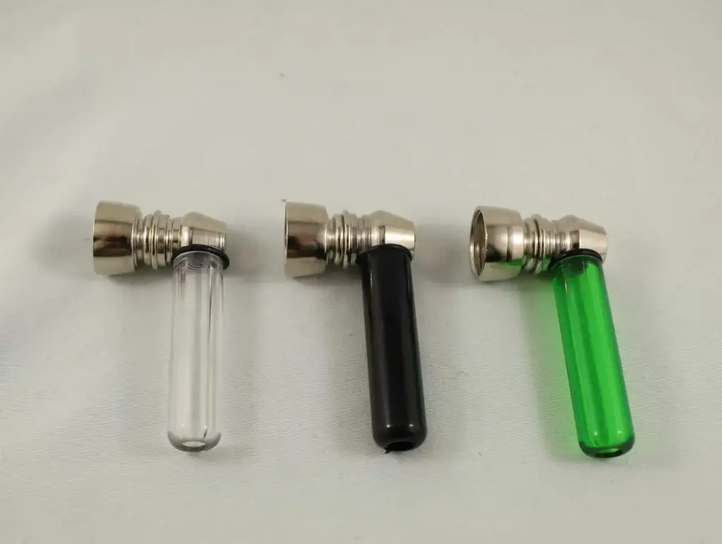 Acrylic & Nickel Metal Pipe