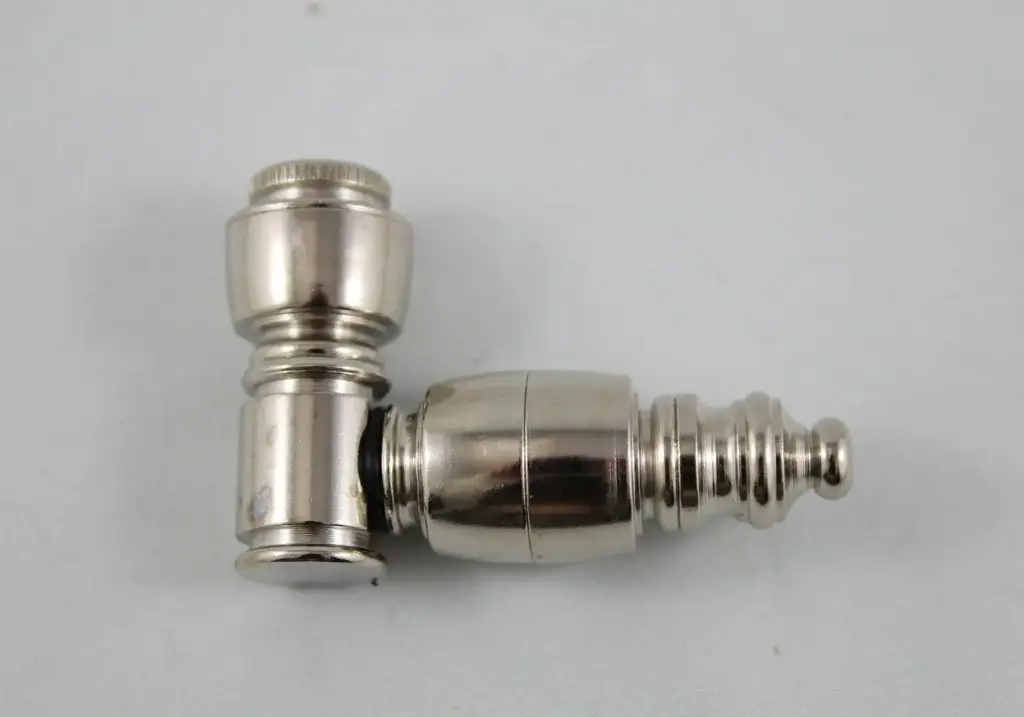 Metal Mania- Small Nickel Chamber Metal Pipe