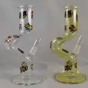 Redeye Glass Comic Book Goose Neck Bong & Rig