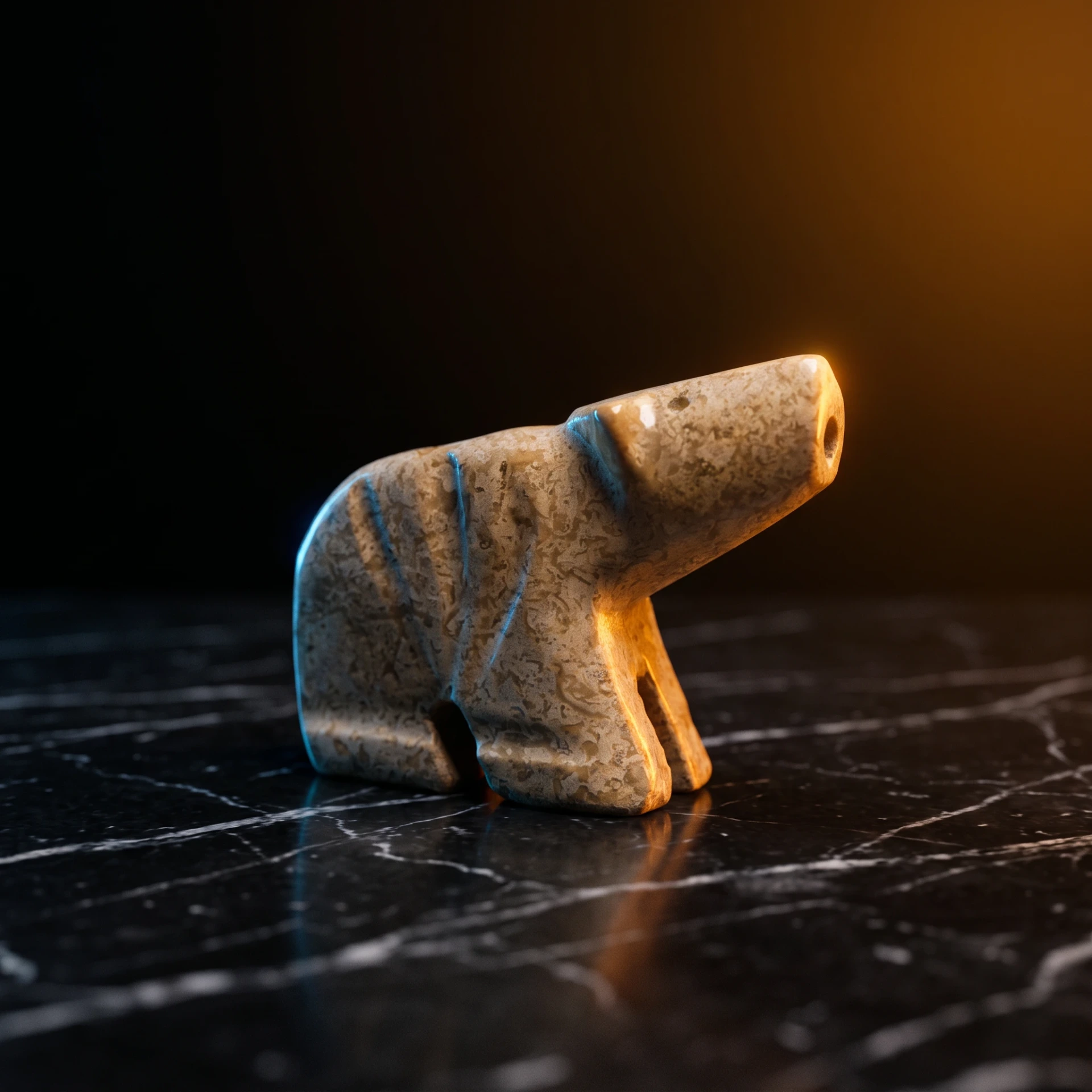 Onyx Bear Pipe