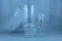 Ash Catcher- Doube Perc 18mm Male 45°