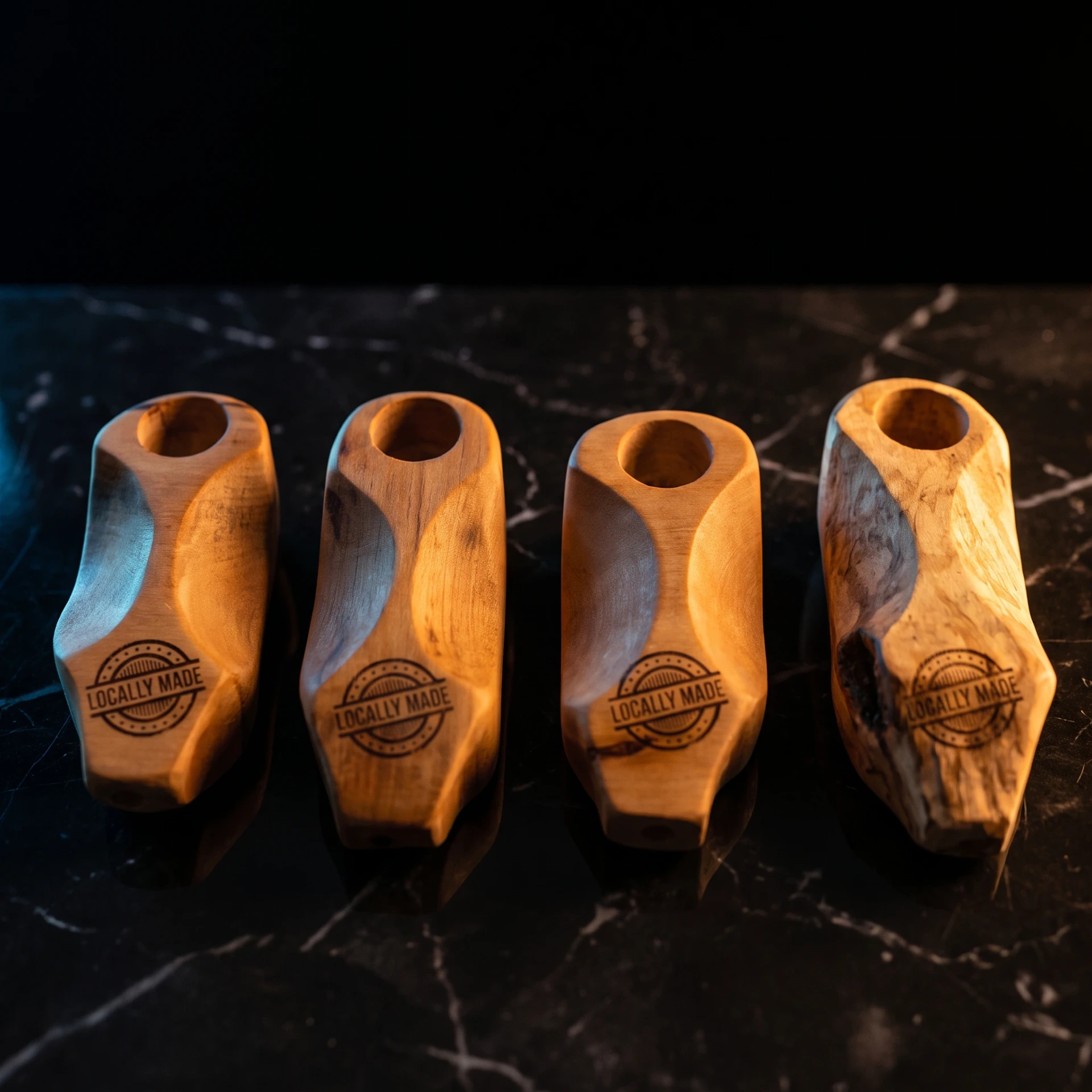 Shumi Creations- Hand Carved Wood Pipes