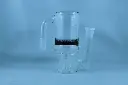 Ash Catcher-Double Coloured  Perc 14mm male ,90°