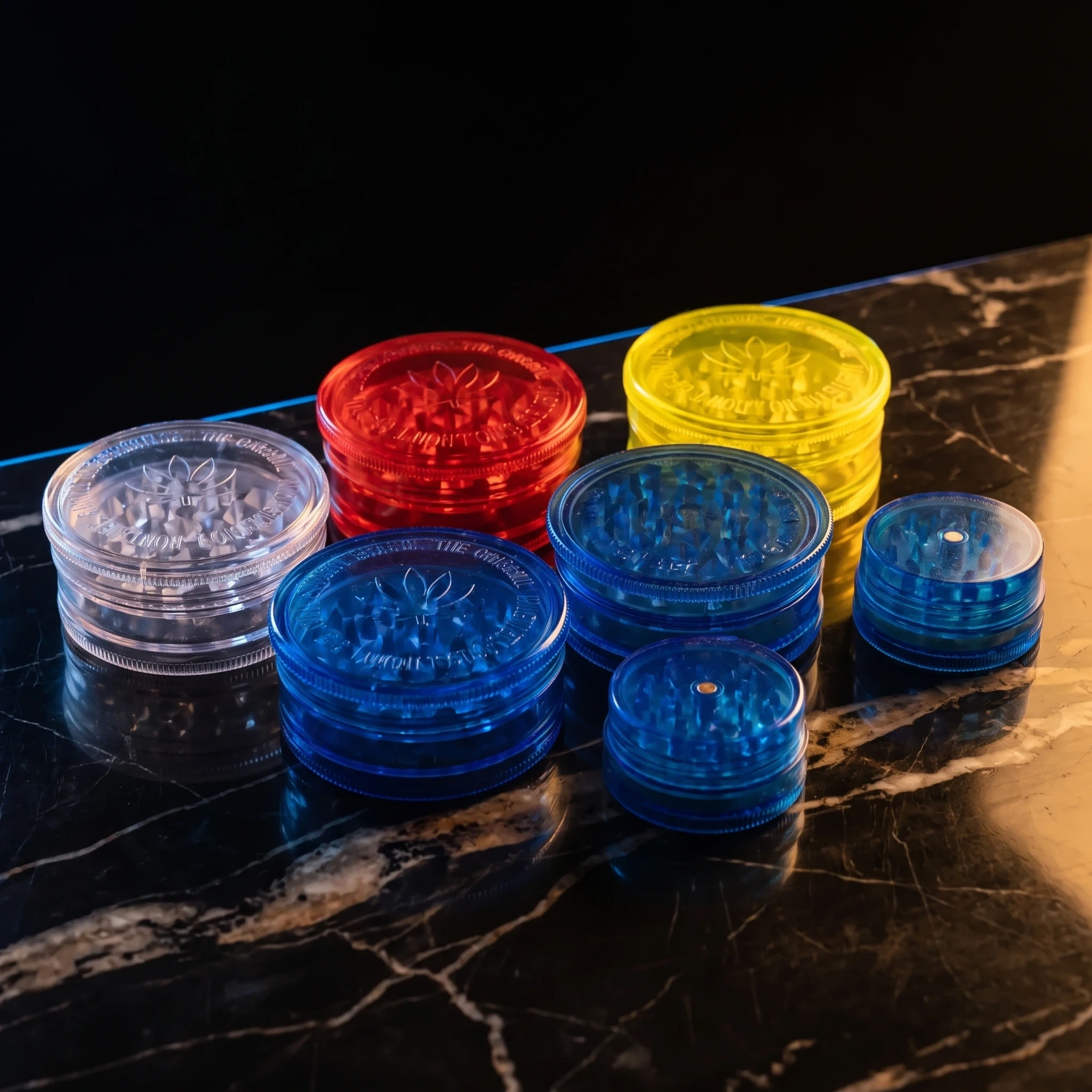 Buddies Plastic Grinder-2-Piece With Storage