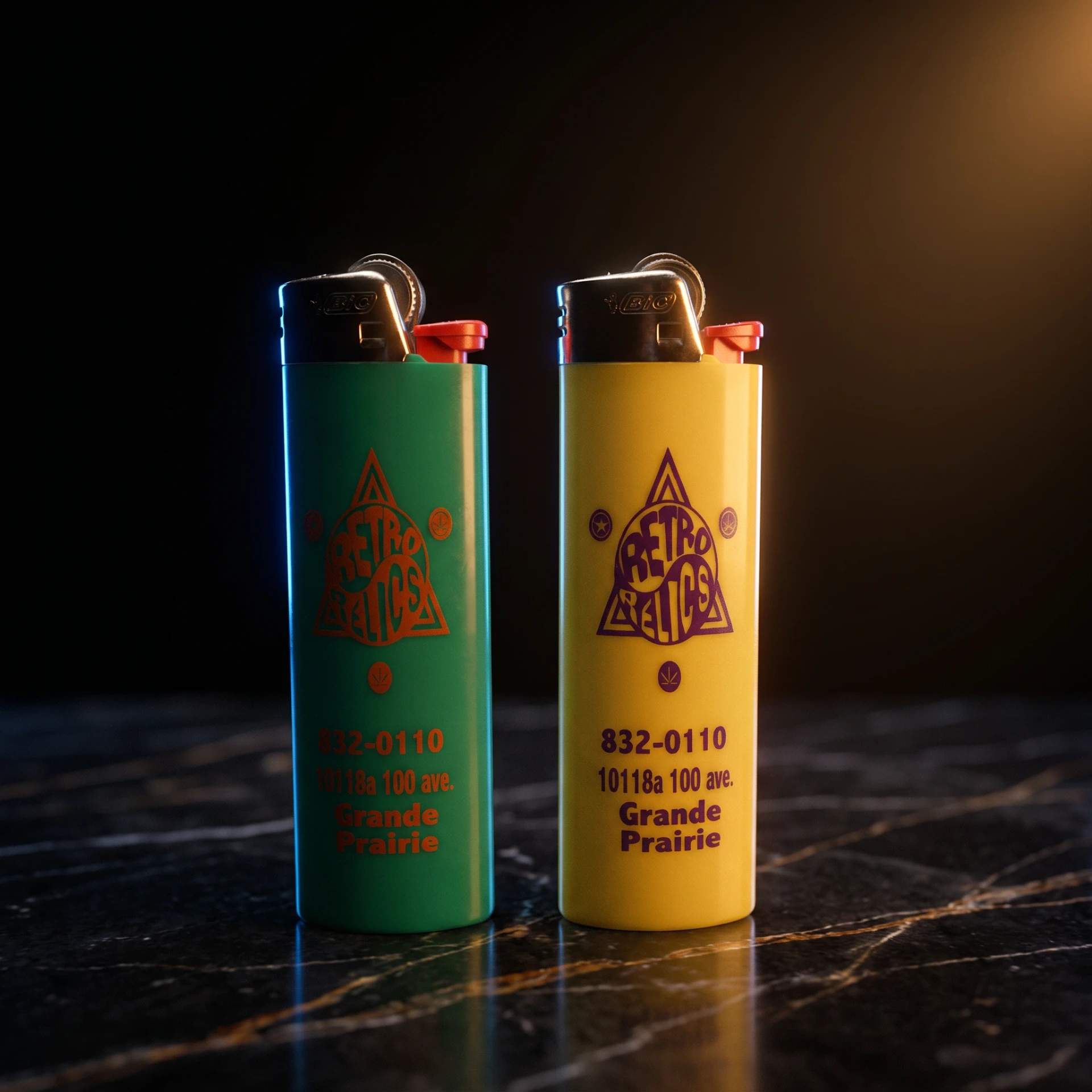 Retro Relics Bic Lighters
