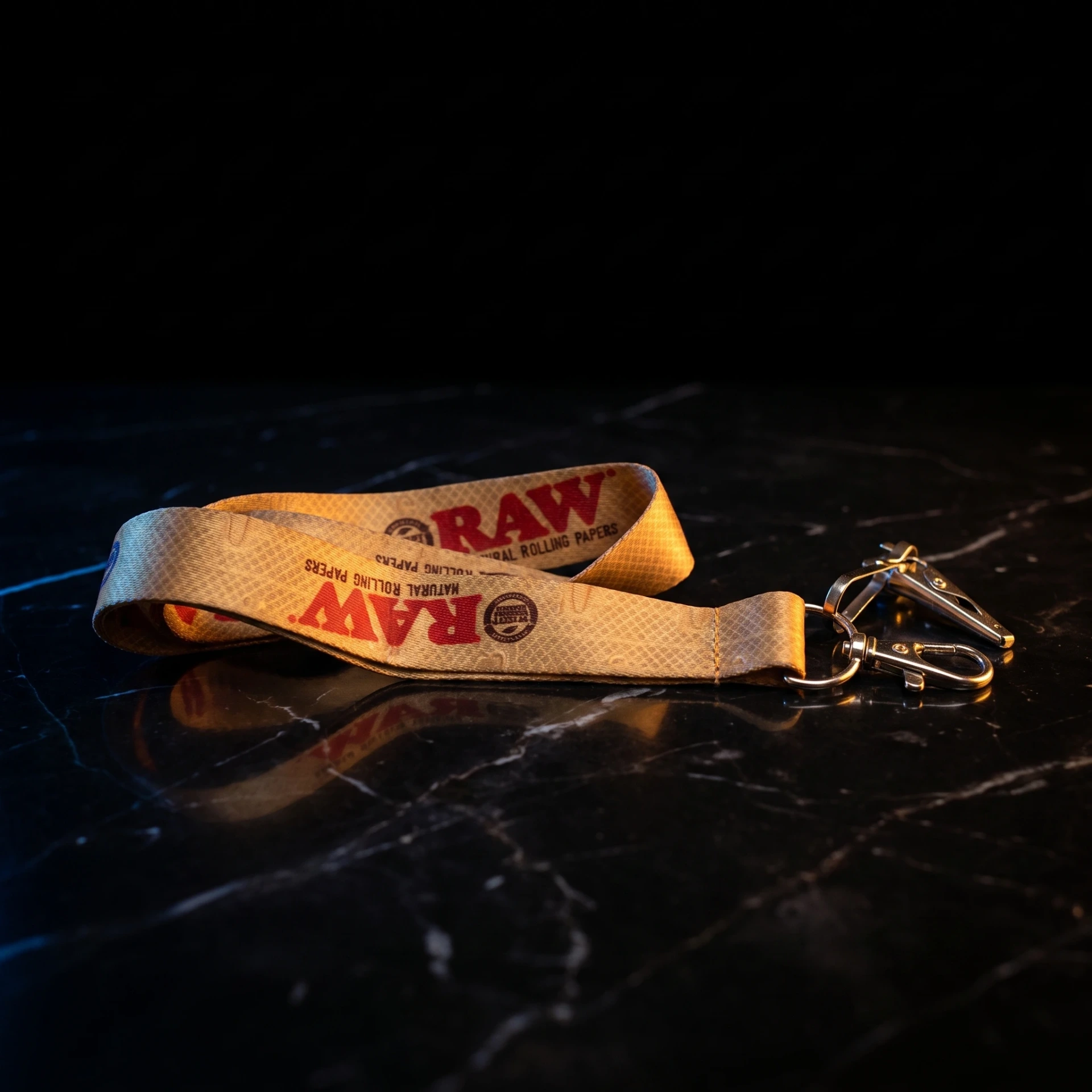 Roach Clip -Raw Lanyard