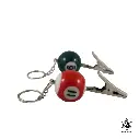 Roach Clip -Pool Ball Key Chain
