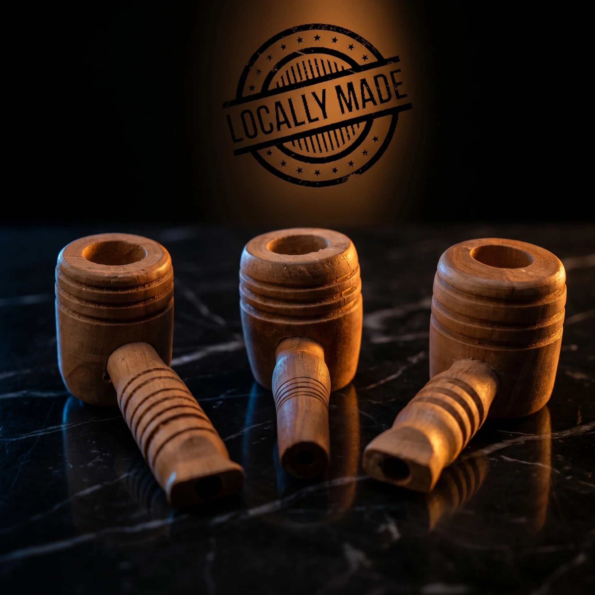 Shumi Creations Grande Prairie-Pear Wood Pipes
