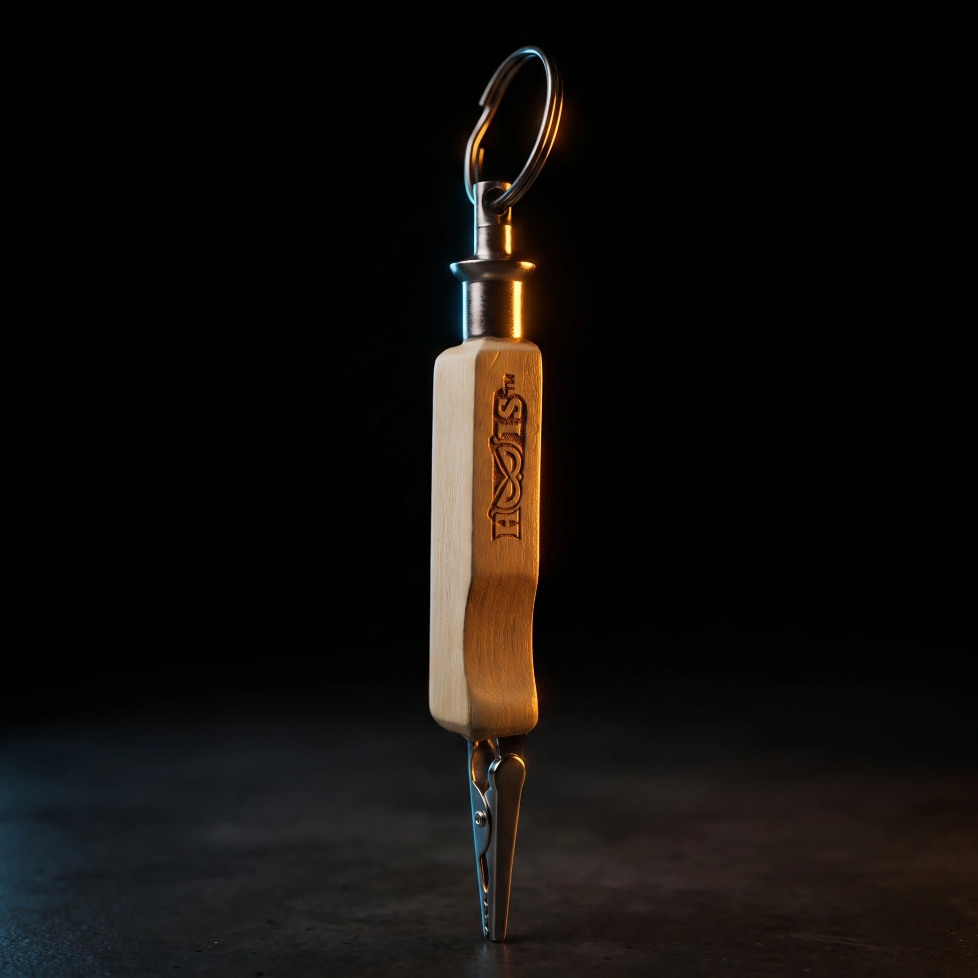 Roach Clip - Hoots Saw-Whet Key Chain