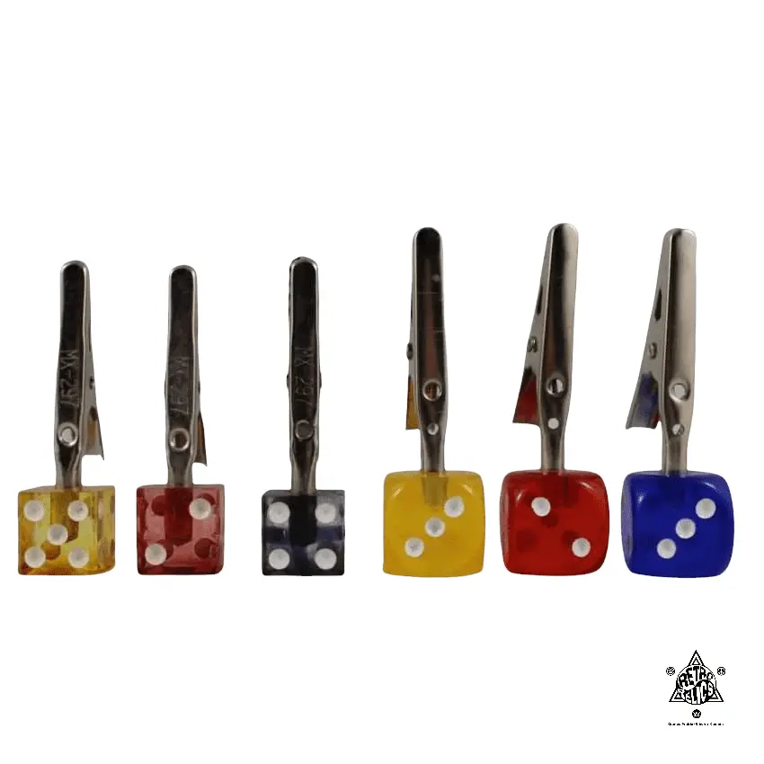 Roach Clip -Plastic Dice