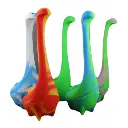Silicone Dinosaur Bubbler Water Pipe