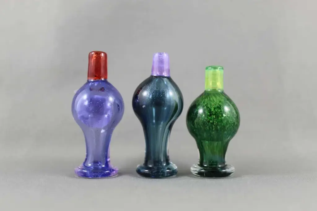 Mook's Glass Directional Flow Carb Cap-Solid Colour Large