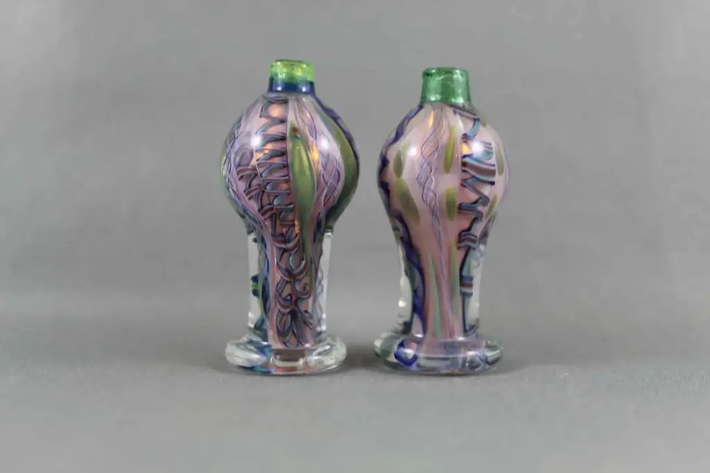 Mook's Glass Directional Flow Carb Cap -Lattice Small