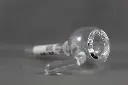 Red Eye Glass Clear Bubble Bowl-9mm Male