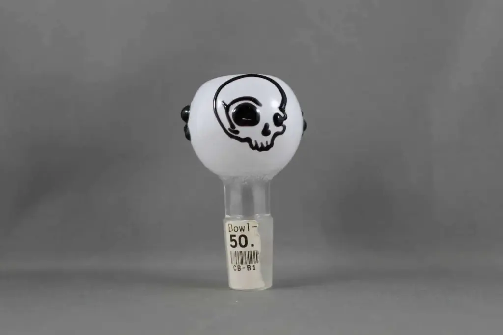 Chris Bruneau Top Knot Skull Bowls-18mm Male