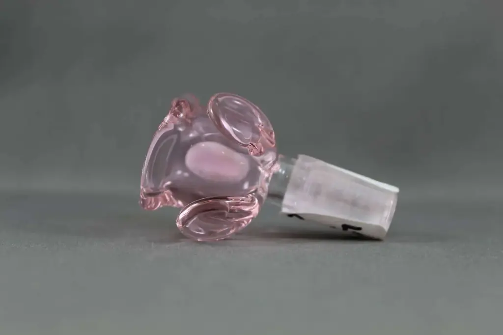 Red Eye Glass Rose Bowl-14mm Male