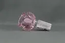 Red Eye Glass Rose Bowl-14mm Male