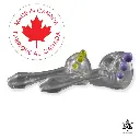 NDI Glass Spoon Pipes with Coloured Dots