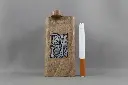 Glow In The Dark Wood Dugout-Peace Power