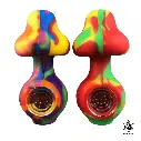 Lit Silicone Mushroom Pipe