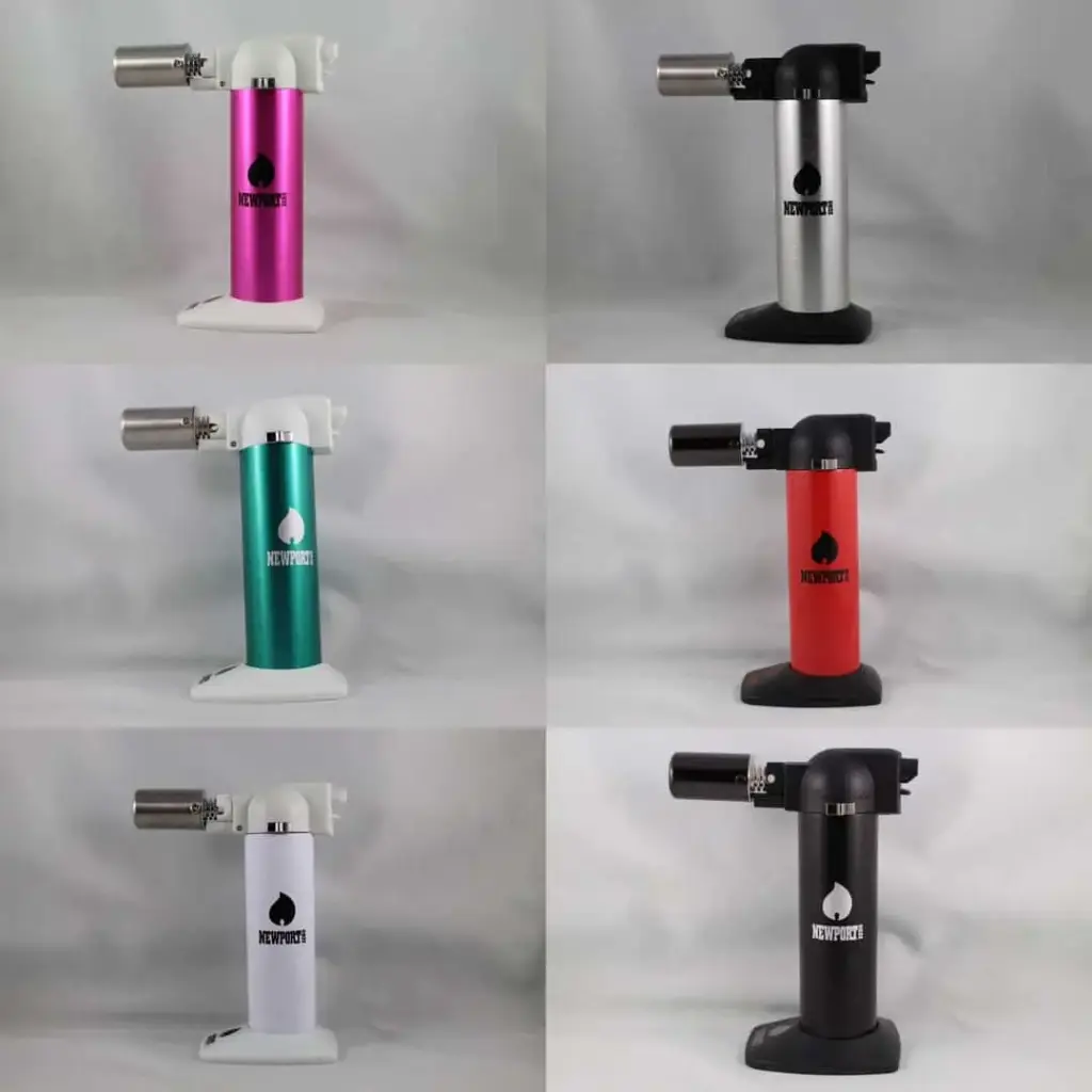 Newport 6" Butane Torch - Assorted Colours