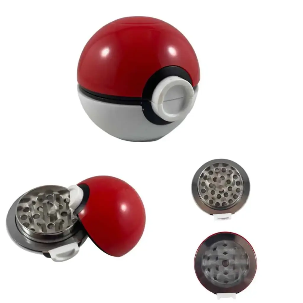 PokeBall Aluminum 3 Piece Grinder
