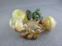Leeroy's Glass Globs- Heady Hammer Pipe With Bee