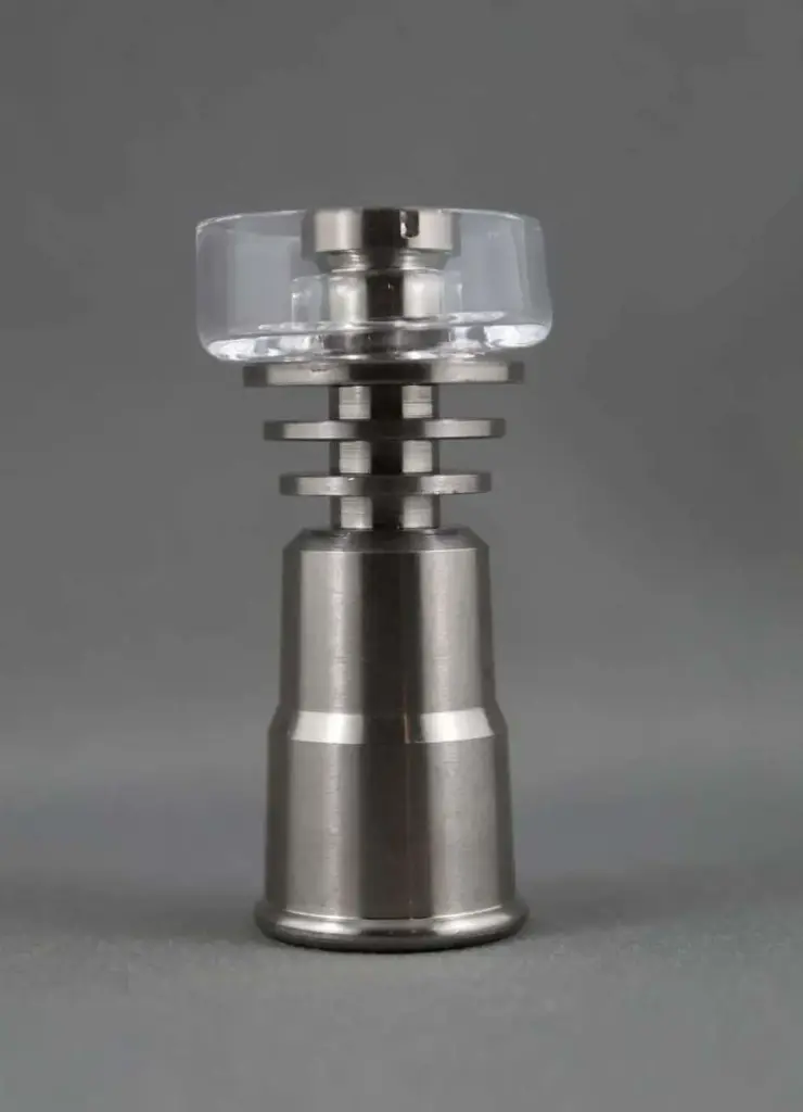 Dual Size Female Titanium Domeless Nail