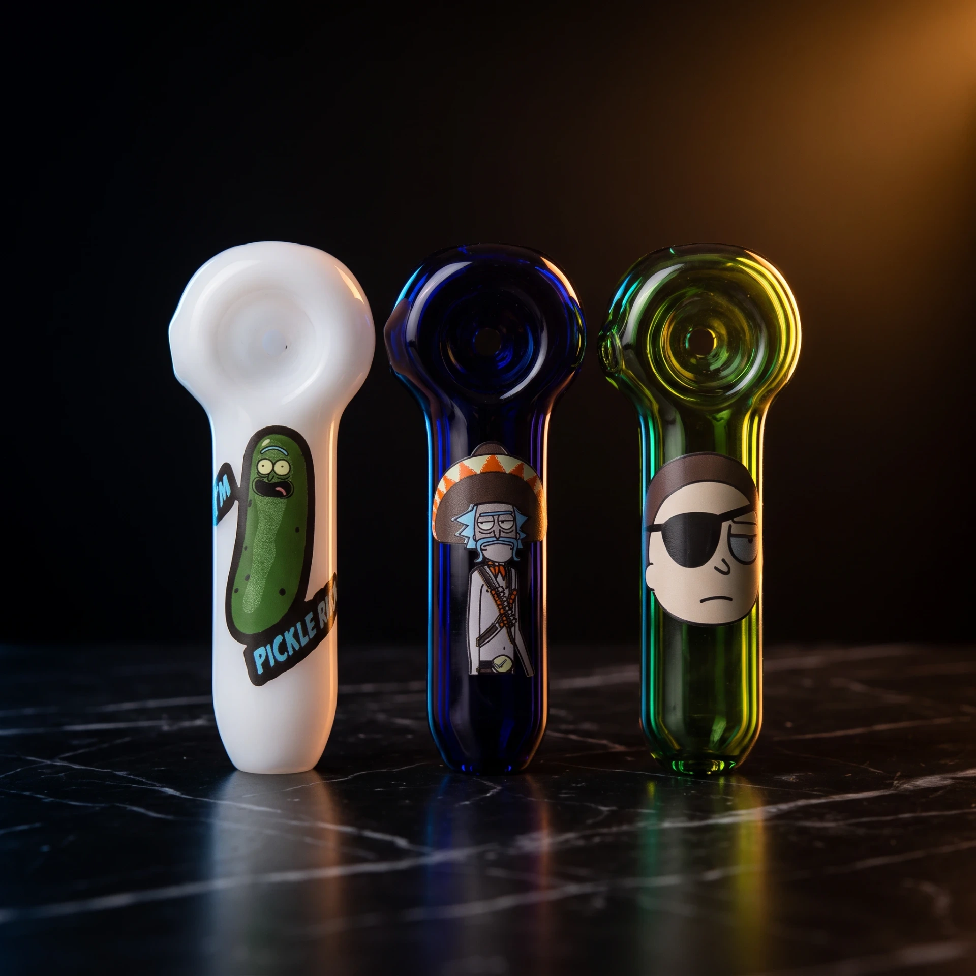 Rick & Morty Spoon Pipes-Assorted Designs