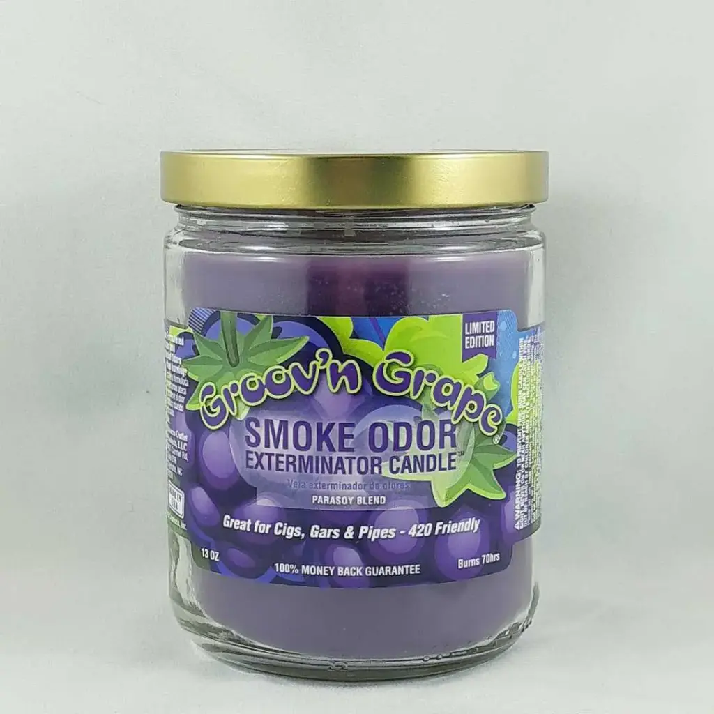 Smoke Odor Candle-Groov'n Grape