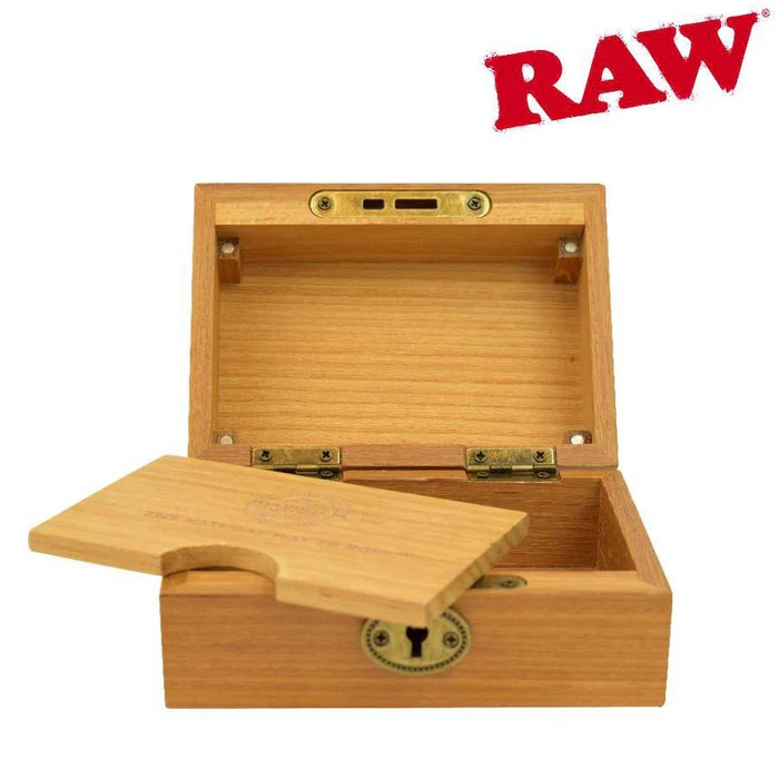 Raw Natural Wood Smokers Box