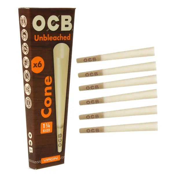OCB Cone 6 Pack- King Size With Filters