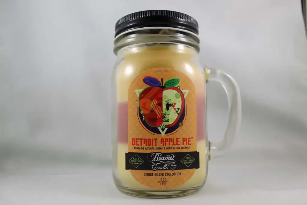 Beamer Candle Co.12oz-Detroit Apple Pie