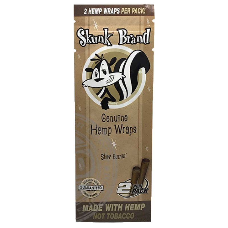 Skunk Brand Slow Burnin' Genuine Hemp Wrap 2ct
