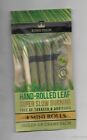 King Palm 4 Pack Mini Rolls Hand-rolled Natural Leaf 100% Tobacco Free