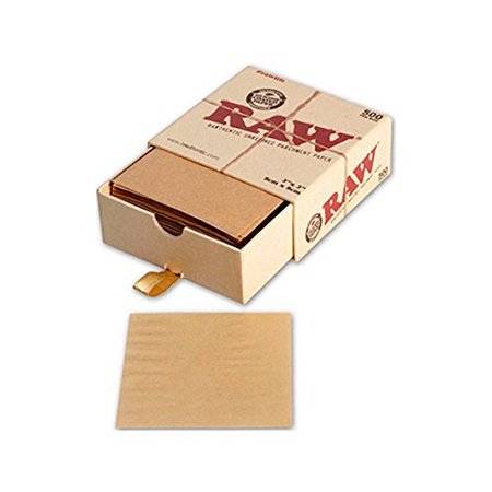 Raw Silicone Coated 3 X3  Precut Parchment Paper Squares 500 Count