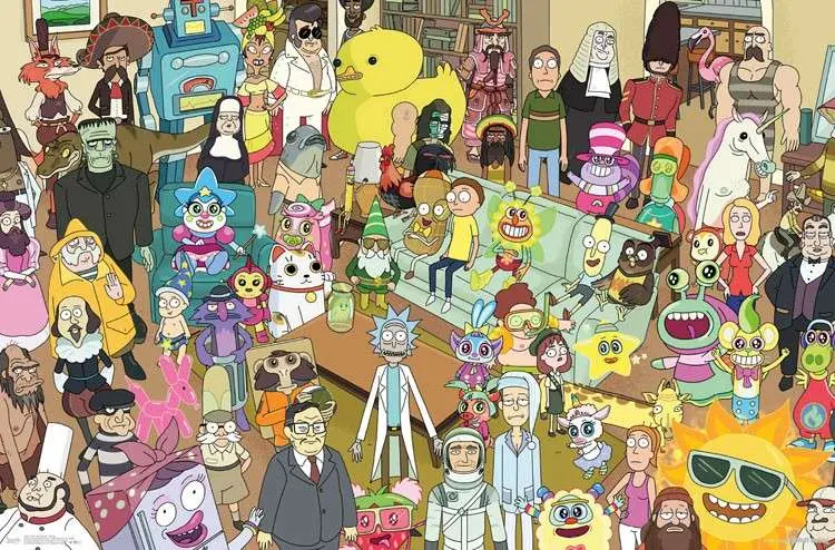 Regular Poster- Rick & Morty