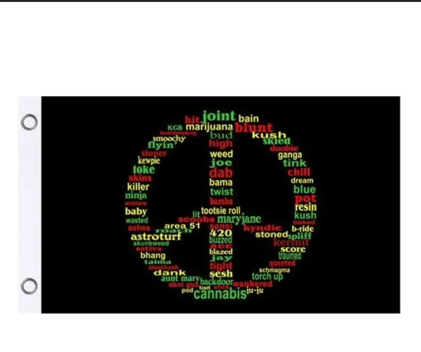 Flag-Peace Sign