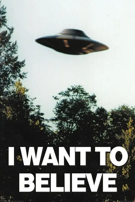 Regular Poster-X Files I Want To Believe
