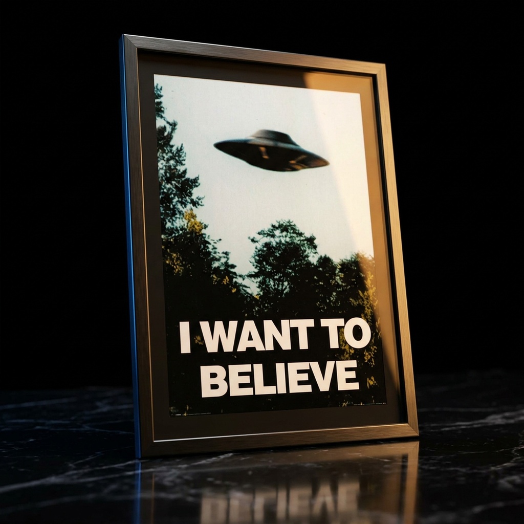 Regular Poster-X Files I Want To Believe