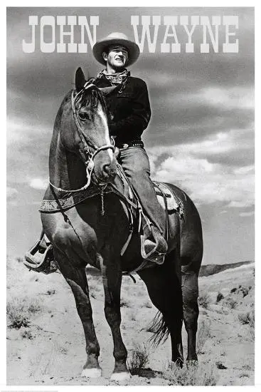 Regular Poster-John Wayne Cowboy