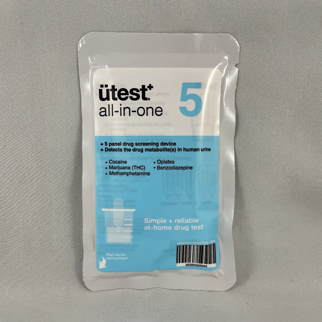 U-Test Urine Test 5-Panel- Blue