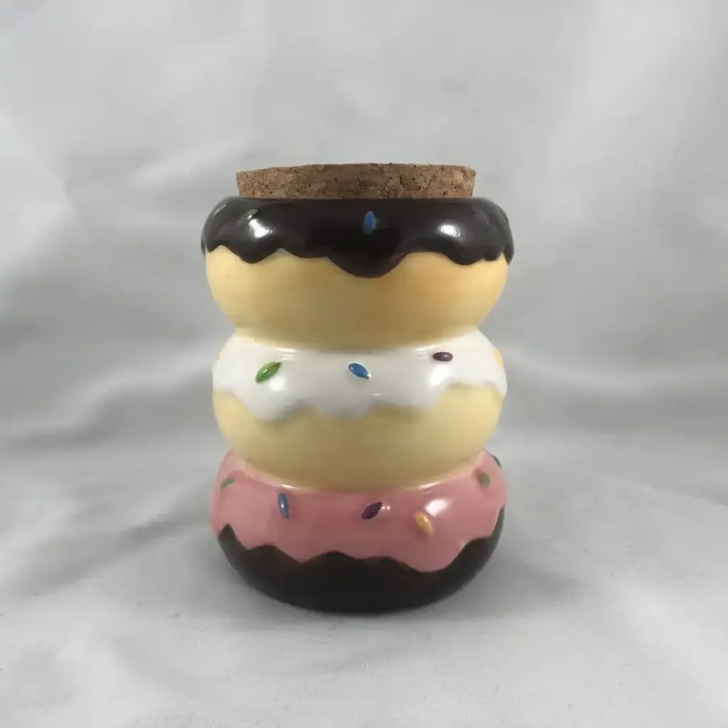 Ceramic Stash Jar-Donuts