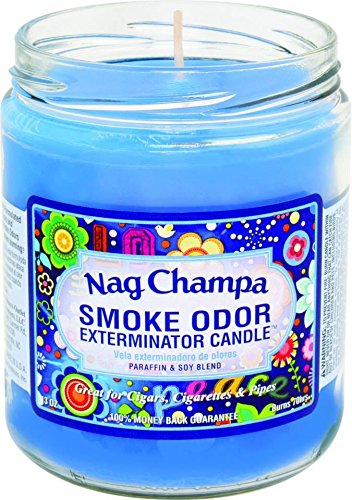 Smoke Odor Exterminator Nag Champa 13 Oz Jar Candle  13 Ounce