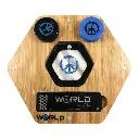 World Piece Bamboo Oil Tray-Mini